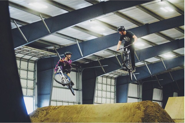 Matt und Jason im Burlington Bike Park