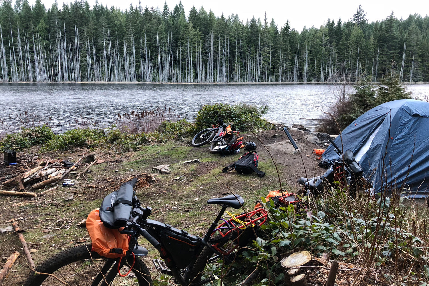 Bikepacking the Sunshine Coast