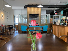 inside of The Meeting Place gourmet coffee shop and bakery