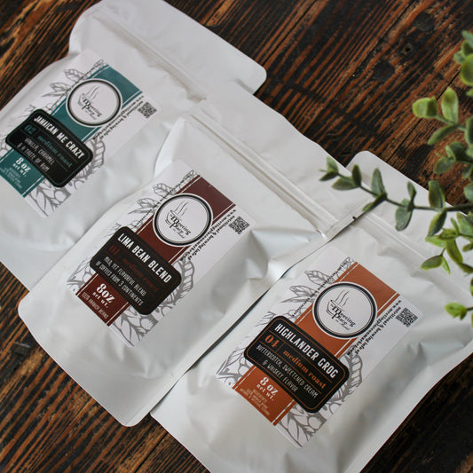 coffee gift basket for the holidays via playswellwithbutter