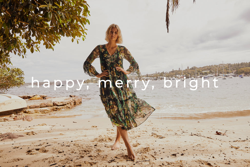 MLM Label | Happy, Merry, Bright