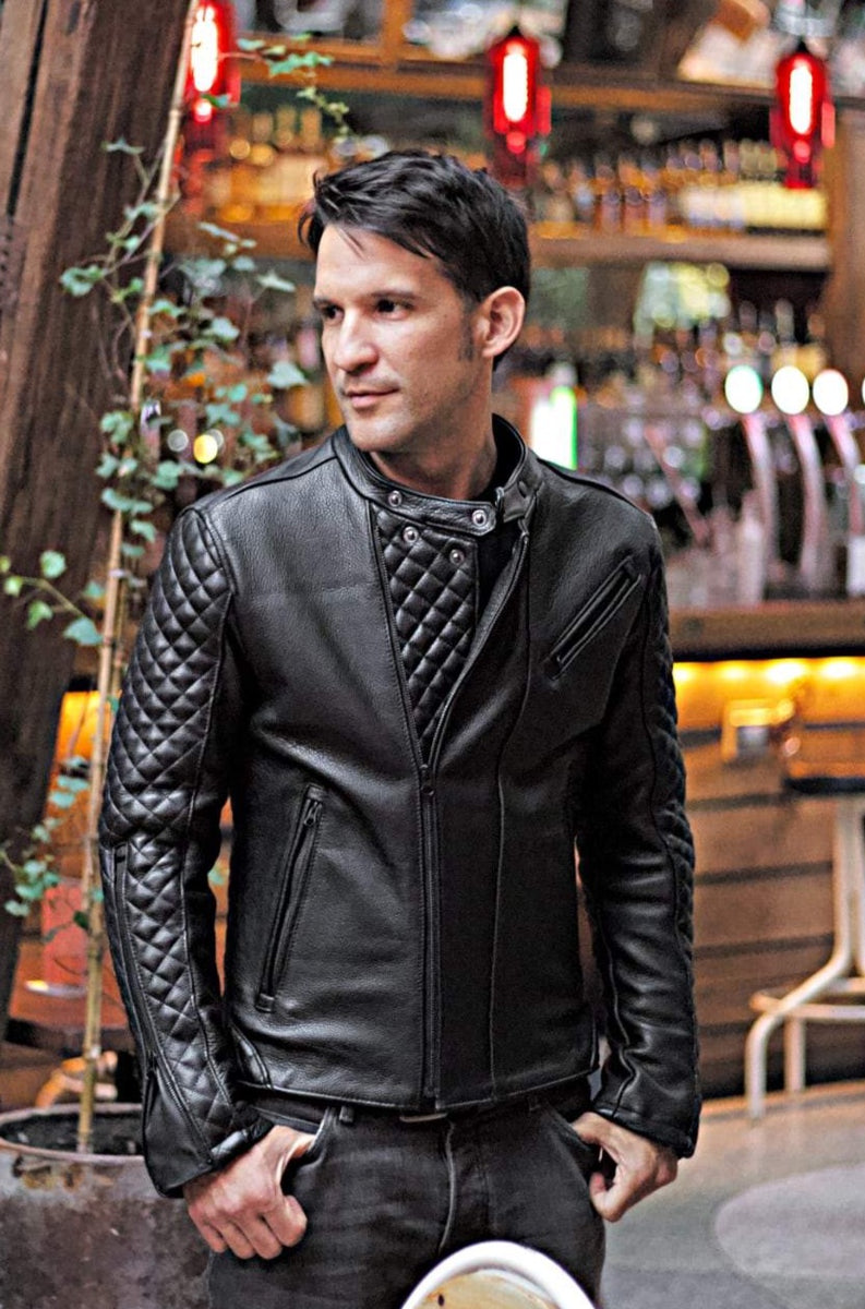 LOTUS ROCKSTAR Leather Jacket Black w/ Black Hardware– PDCollection ...