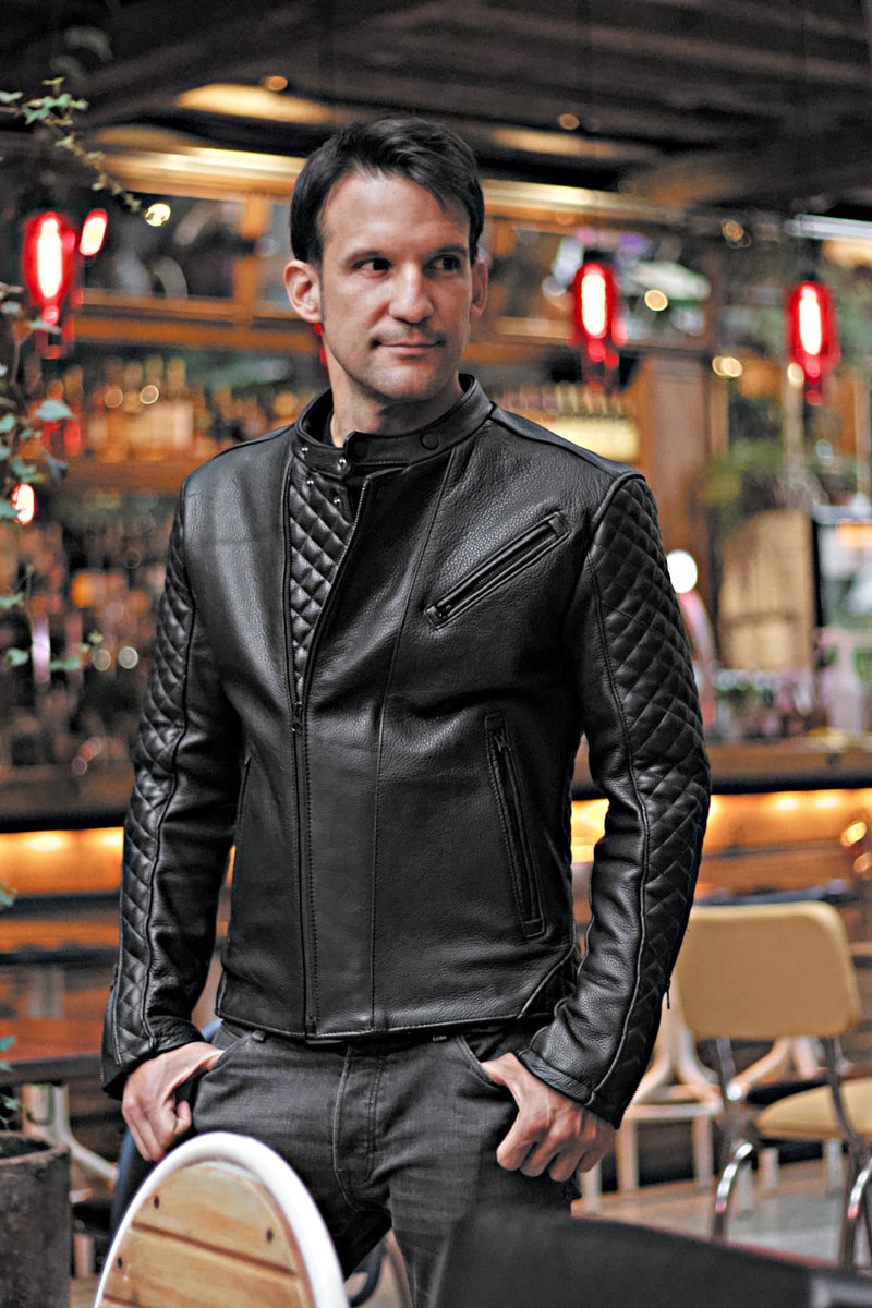 LOTUS ROCKSTAR Leather Jacket Black w/ Black Hardware– PDCollection ...