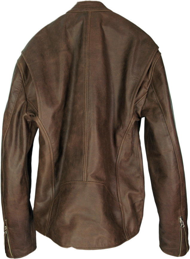 TRON Leather Jacket - Brown - from Tron Movie– PDCollection Leatherwear ...