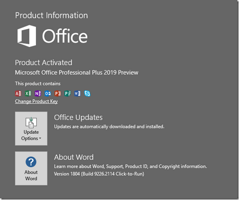 office 2019 pro plus mak key