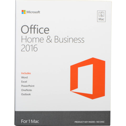 Microsoft Office 16 Home Business For 1 Mac User