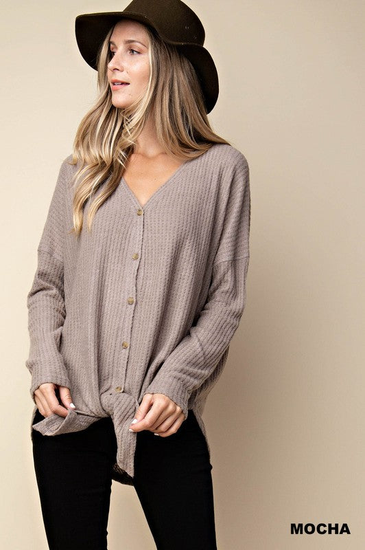 cardigan with button down shirt