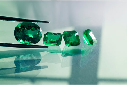 green gemstones