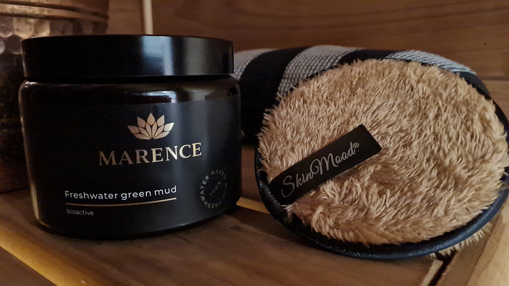 Marence muta 500 ml ja SkinMood mikrokuitupesusieni