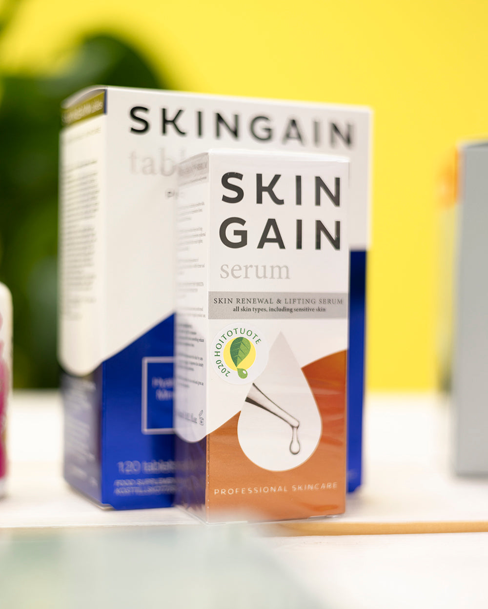 SkinGain-tuotteilla täydennät helposti elimistön kollageenin tarvetta