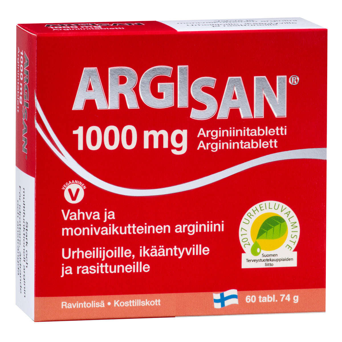 Argisan - Vuoden 2017 urheiluvalmiste  €