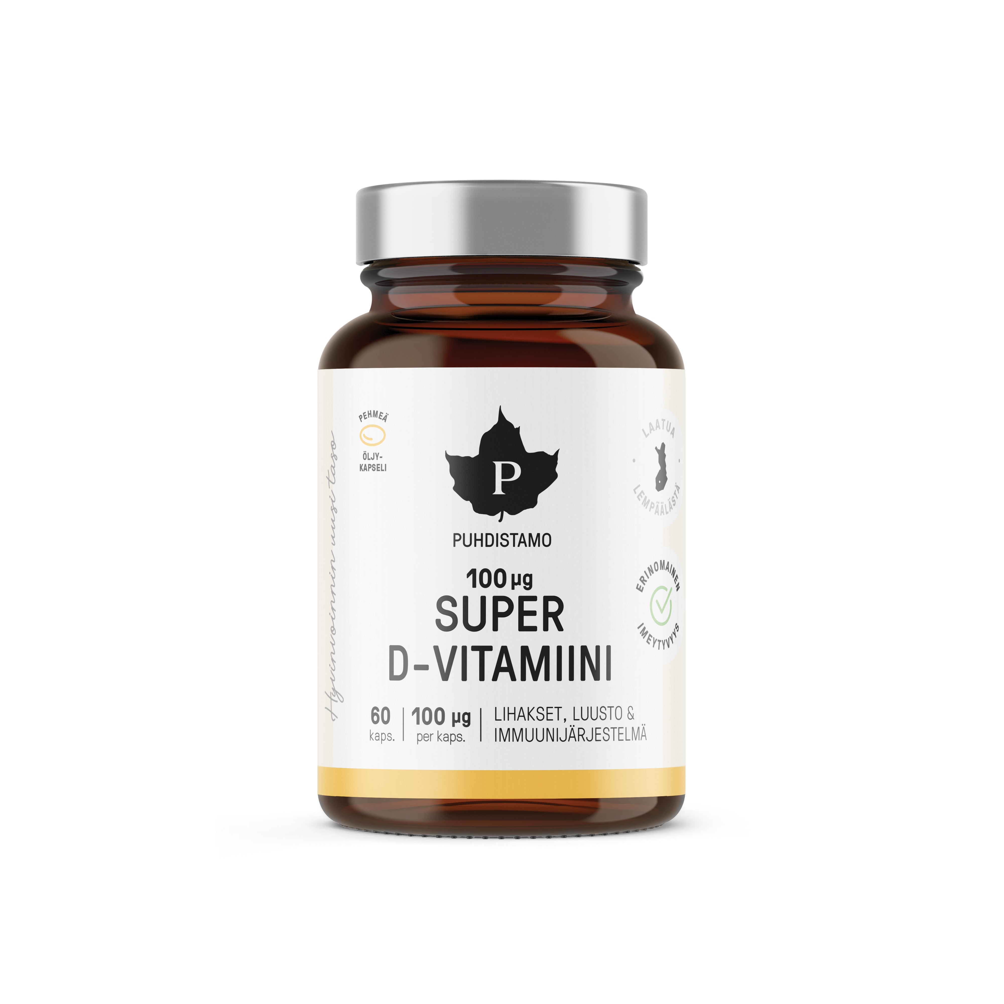Image of Puhdistamo Super D-vitamiini 100 mikrog