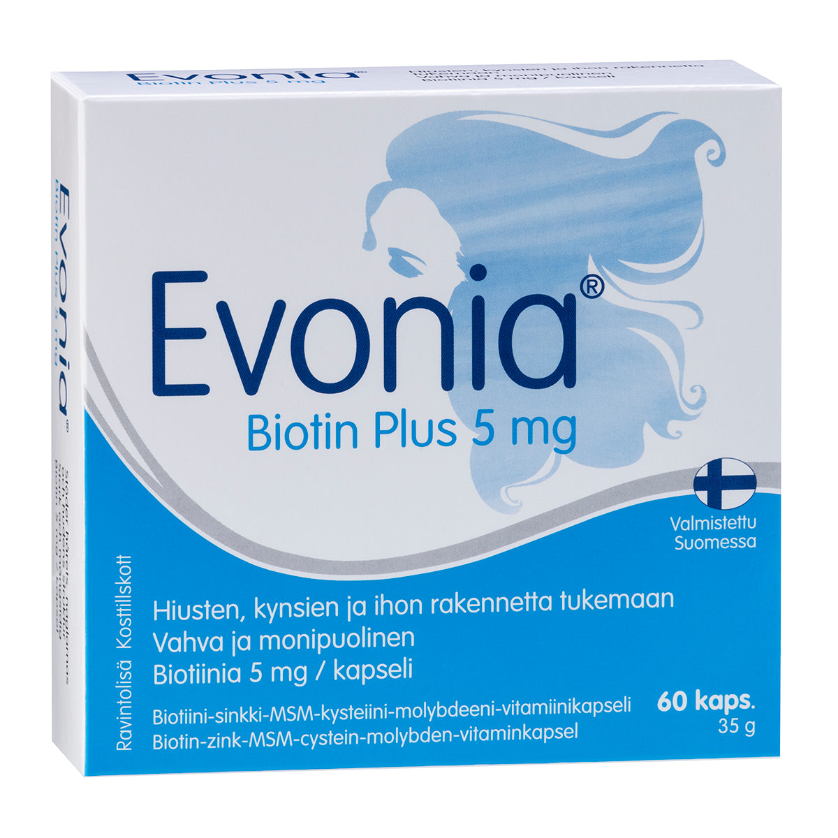 Image of Evonia Biotin Plus 5 mg