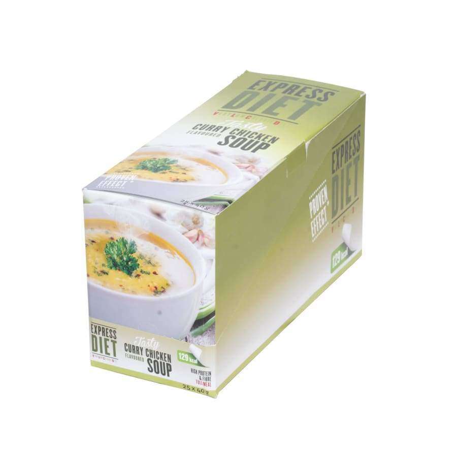 ExpressDiet Curry-Kanakeitto 25-pack – VLCD-dieettiin  €