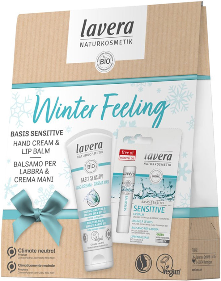 Lavera Winter Feeling Lahjapakkaus - kuiville käsille ja huulille  €