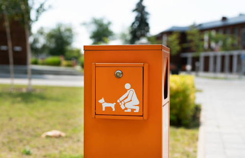 Fashionable Dog Poop Disposal System