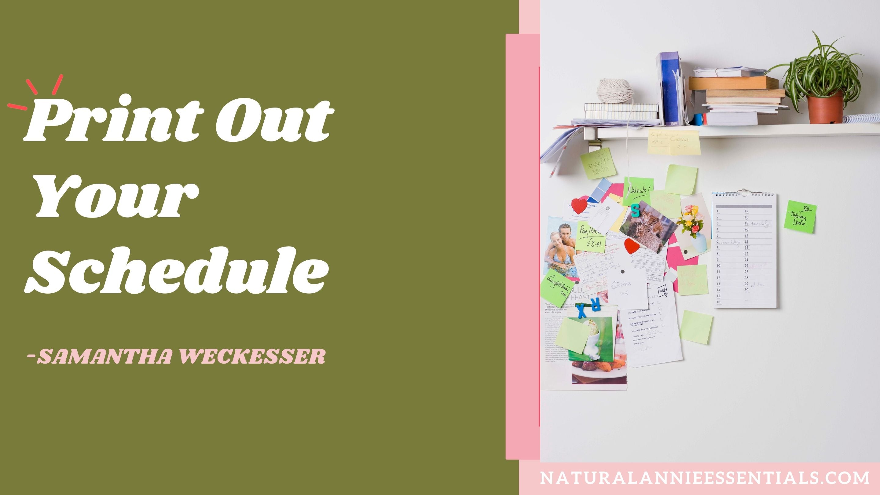 TIPS FOR PRODUCTIVITY workING from home WITH KIDS naturalannie essentials 