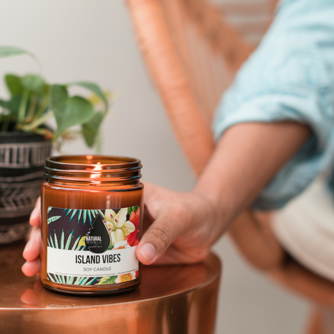 fruity soy candle