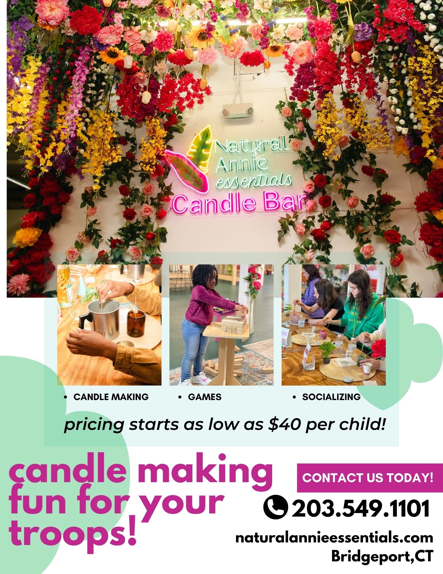 naturalannie essentials girl scout candle making experience