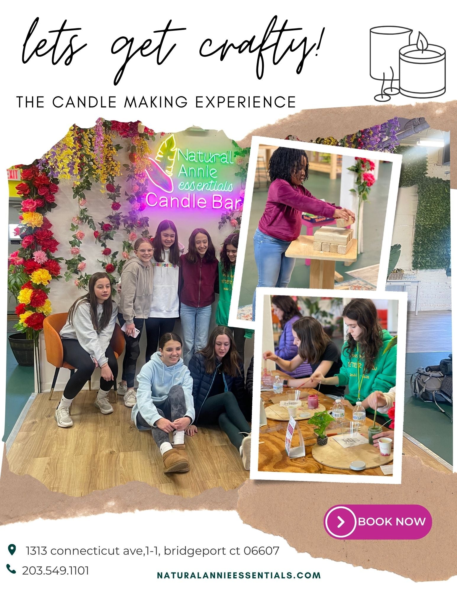 GIRL SCOUTS CANDLE MAKING EXPERIENCE