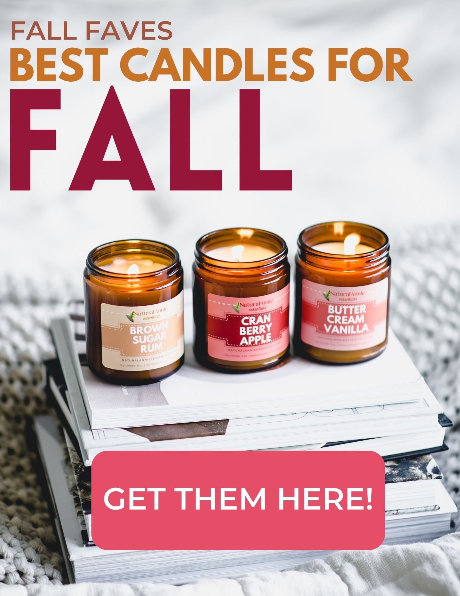 BEST ALL NATURAL CANDLES FOR FALL