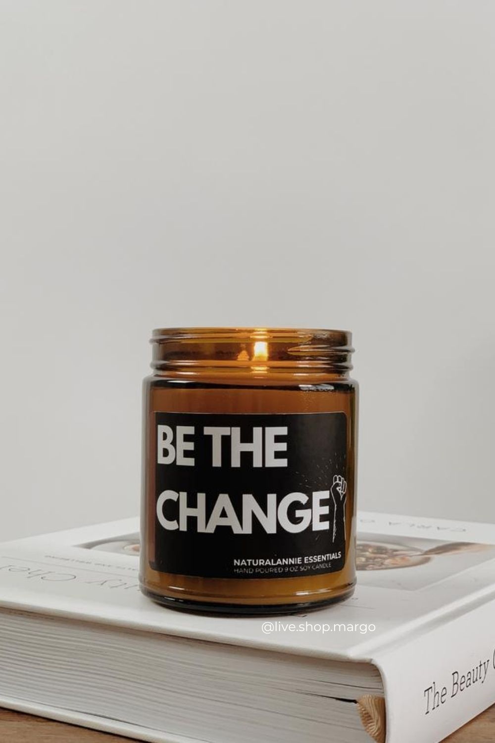 be the change naturalannie essentials soy candle