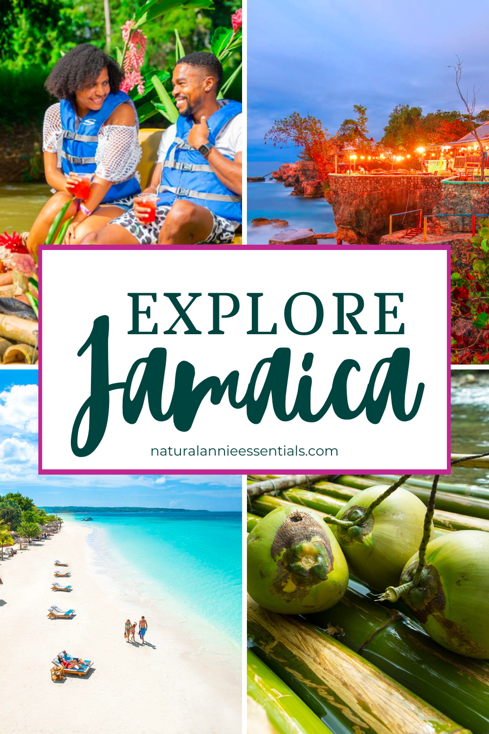 explore jamaica vacation candles