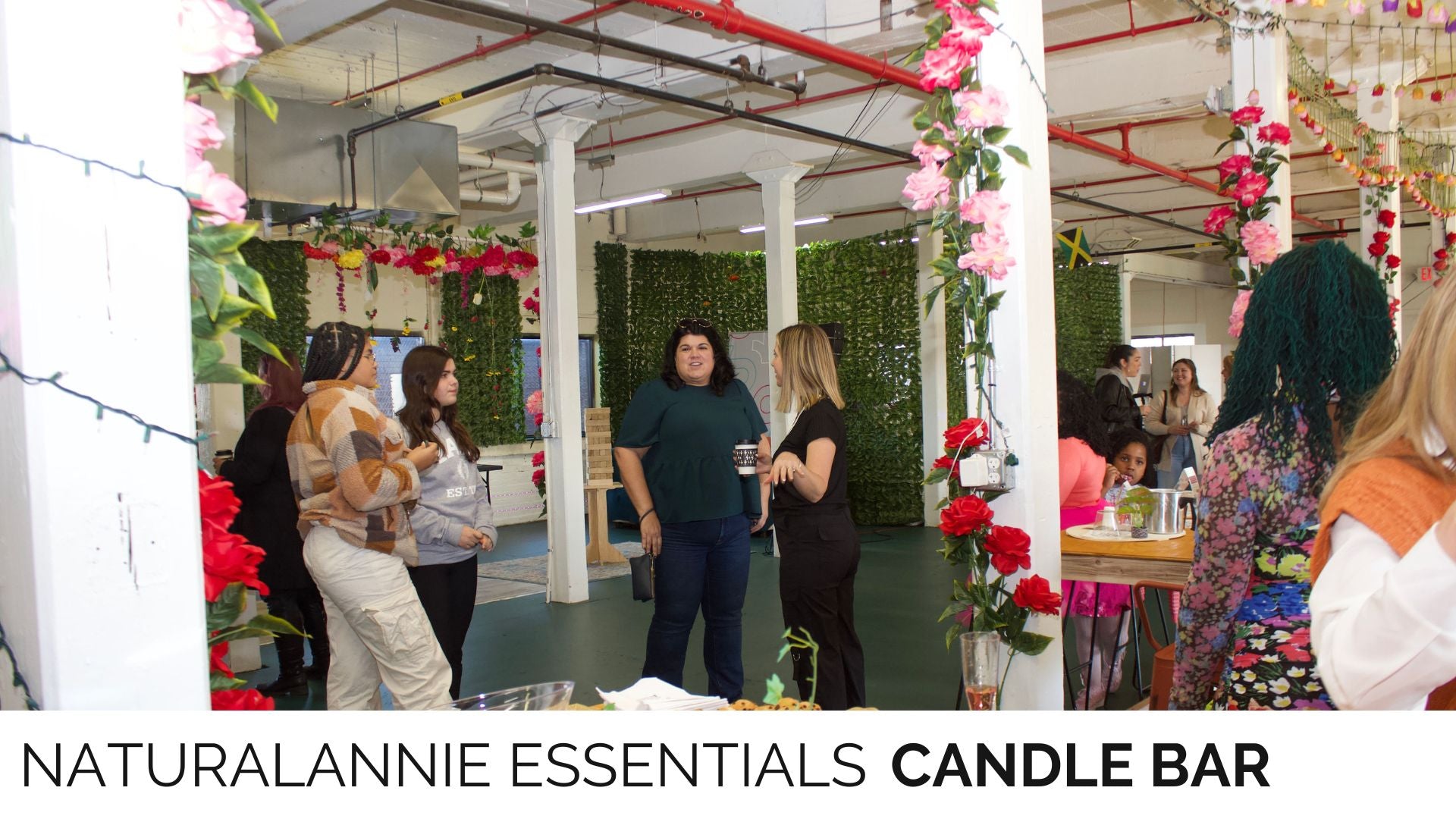 naturalannie essentials candle bar and event space in bridgeport connecticut