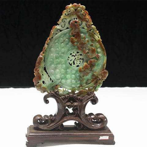 Natural jade carving collectibles jadeite grade A