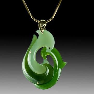 Natural jade pendant nephrite jade pendant necklace