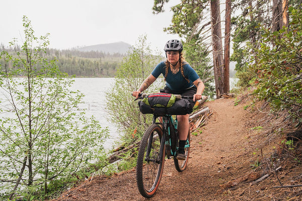 Bikepacking in Oregon showers pass