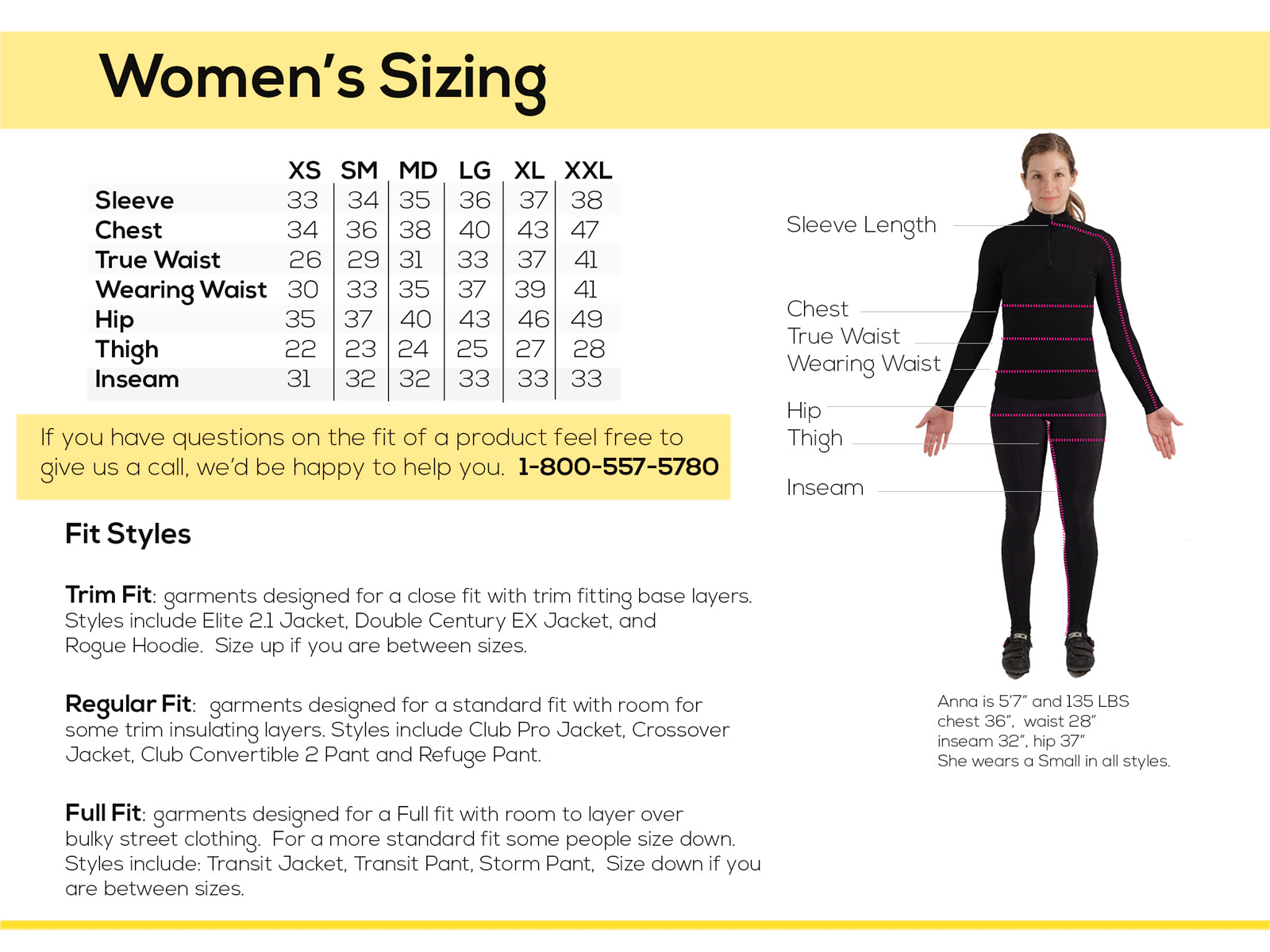 sizing-information