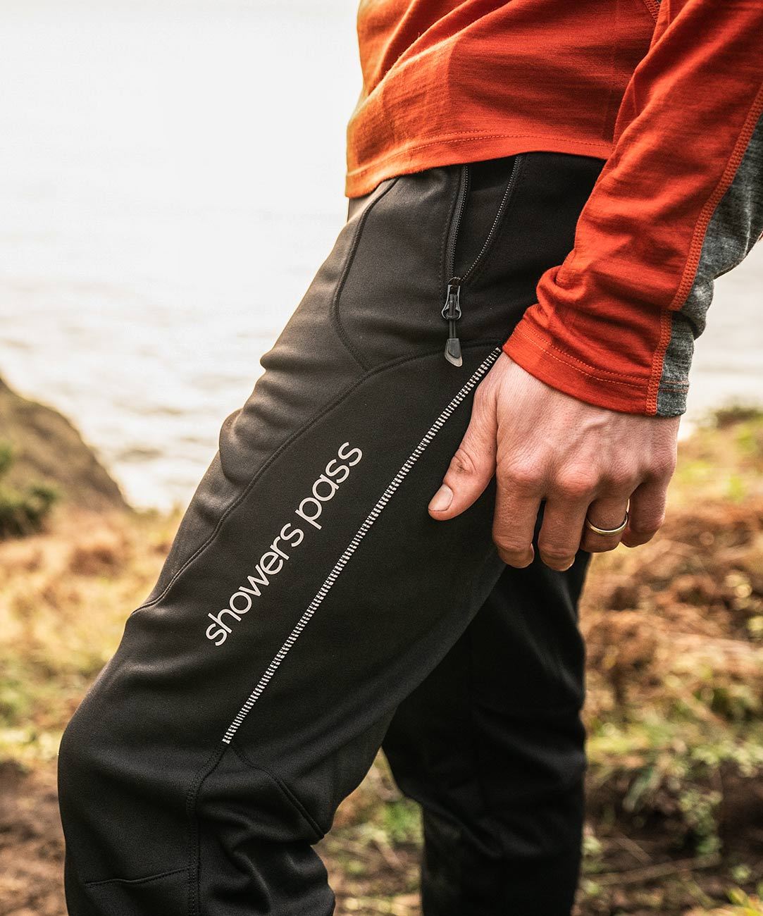 Men's Cycling Track Pants | Showers Pass