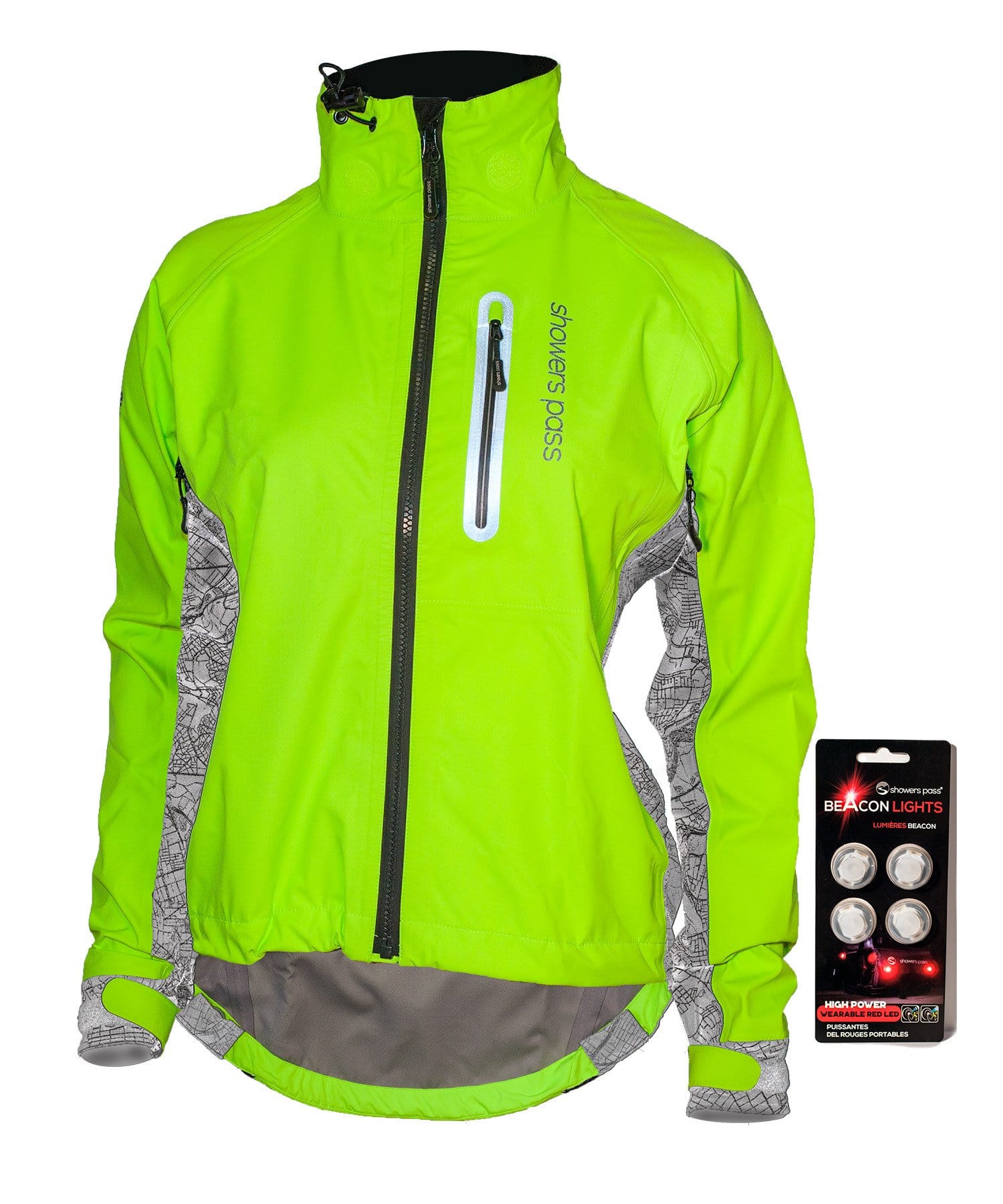 ladies waterproof cycling jacket