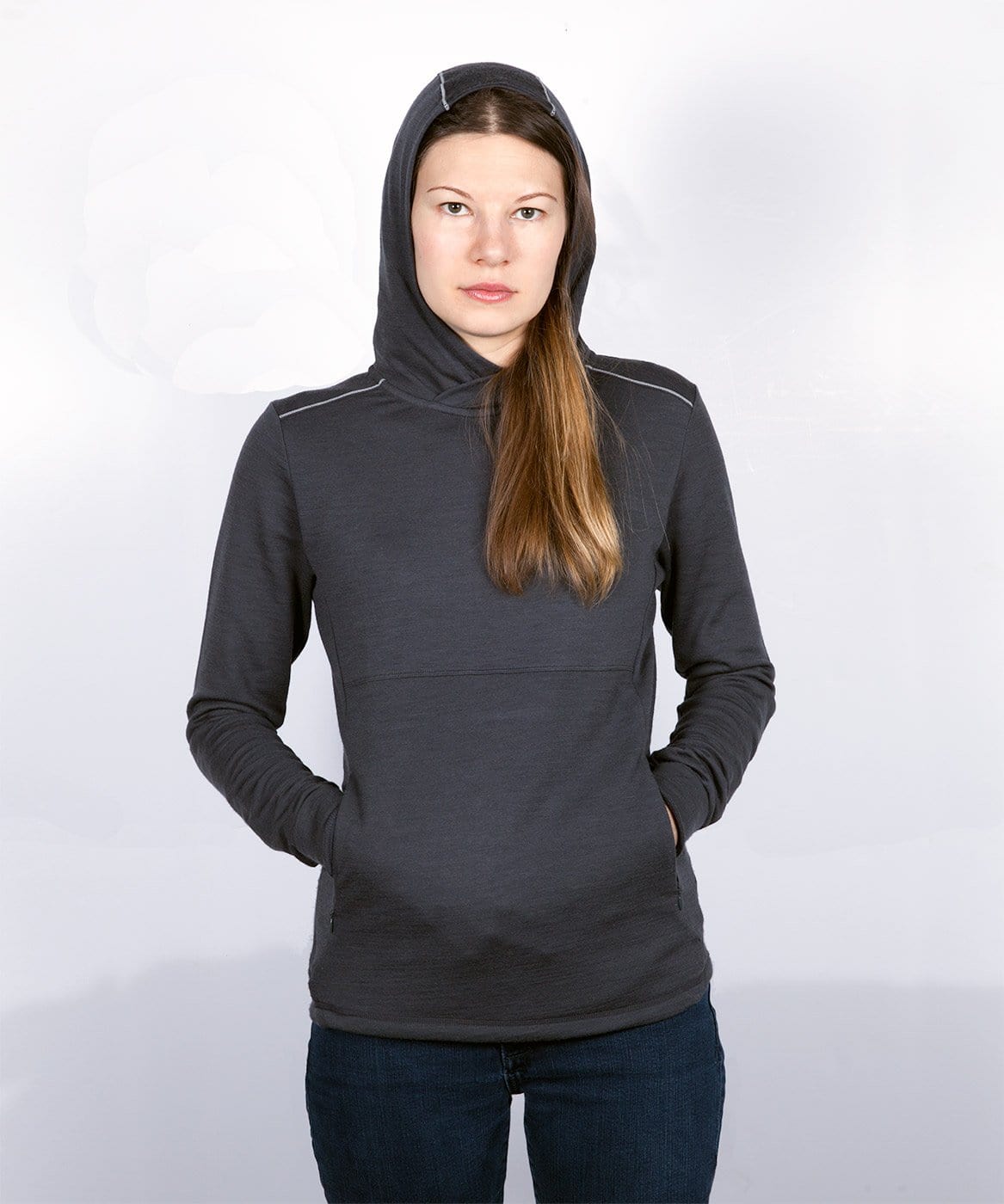 merino hoodie womens