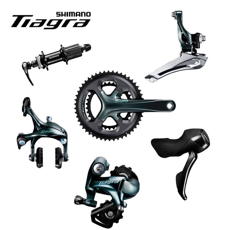 Grupo De Ruta Shimano Tiagra 2x10 Velocidades Hidr ulico 50 OFF