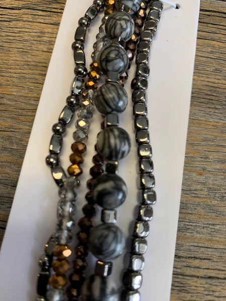 Beaded Apple Watch Band - 2 styles