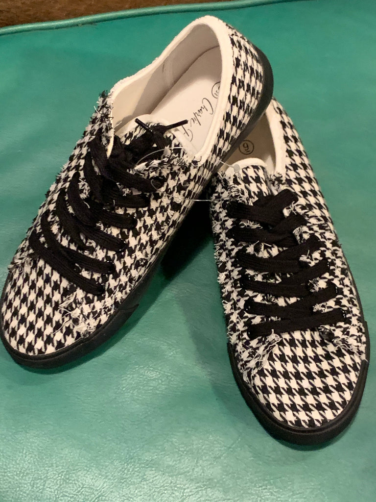 Charlie Paige Black/White Houndstooth 