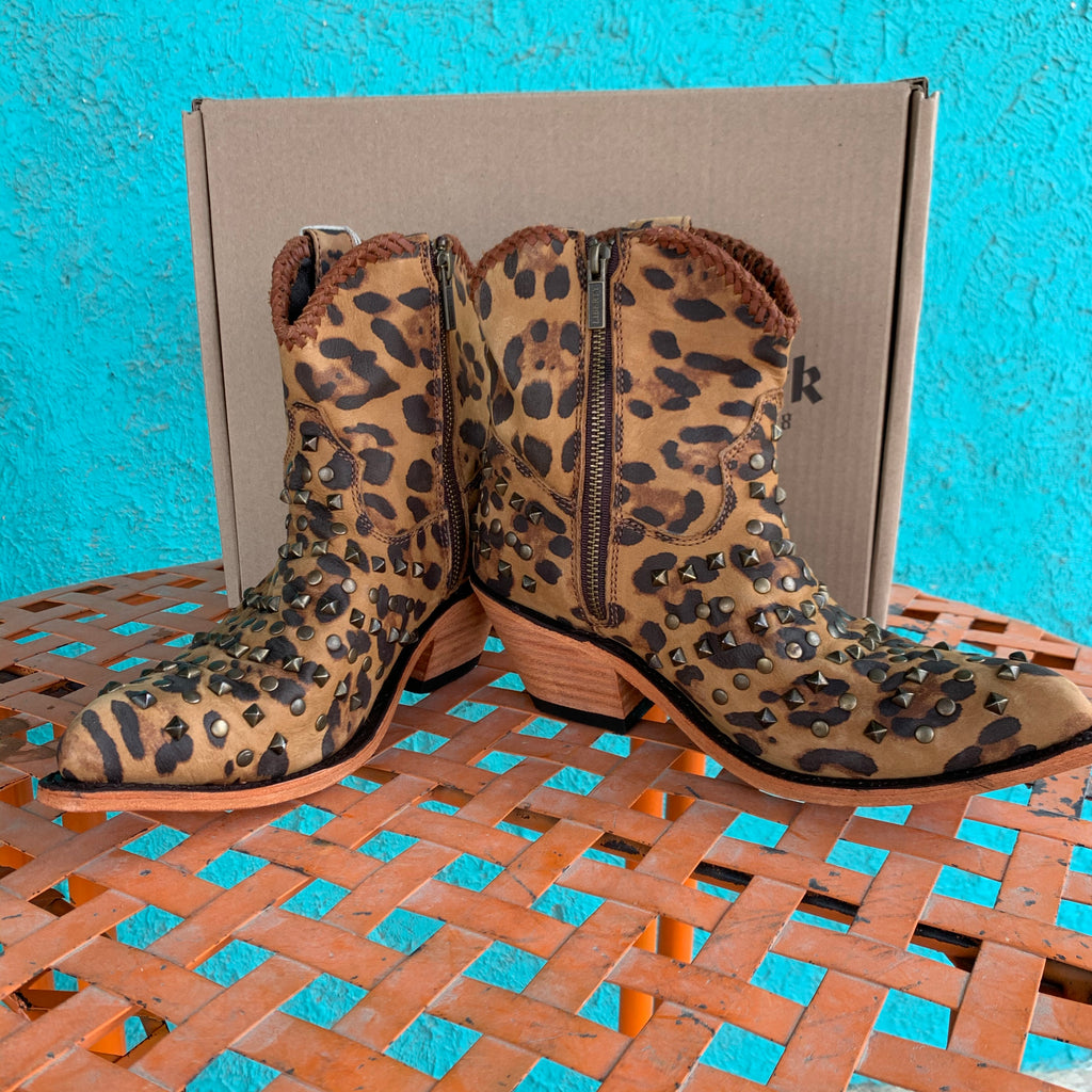 Liberty Black Fiona Cheetah Bootie 