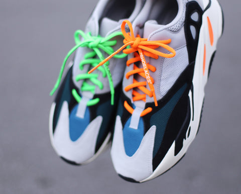 off white vapormax green laces