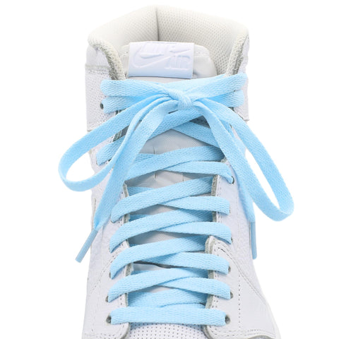 Carolina Jordan 1 shoe laces university blue