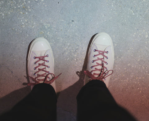 converse lace length