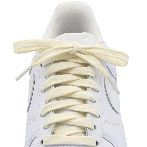sail cream shoe laces maniere jordan 4