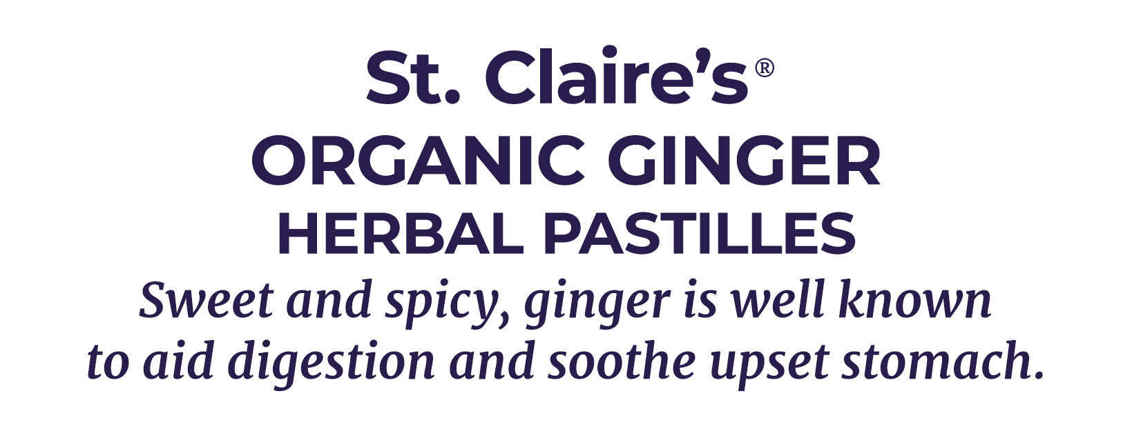 Organic Ginger Herbal Pastilles