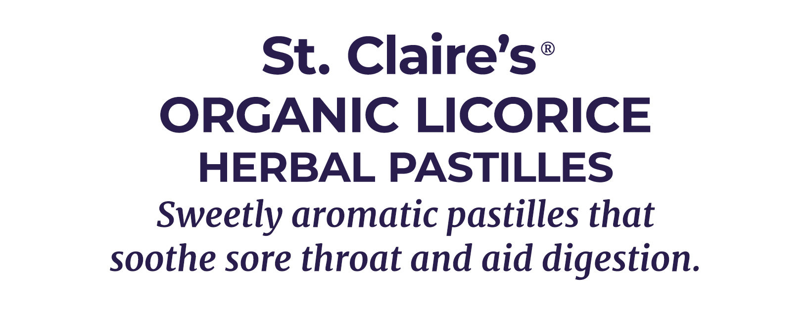 Organic Licorice Herbal Pastilles
