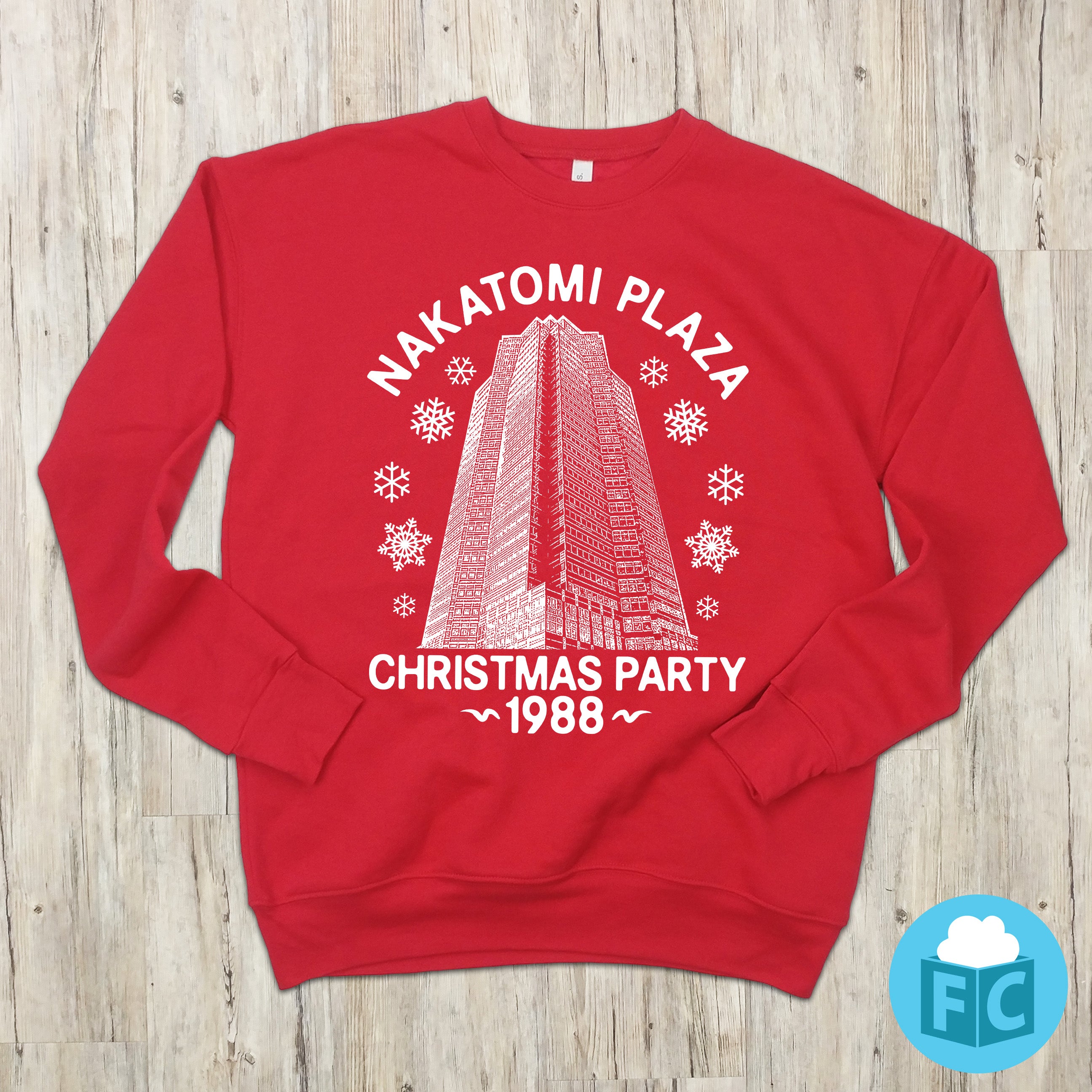 nakatomi christmas sweater