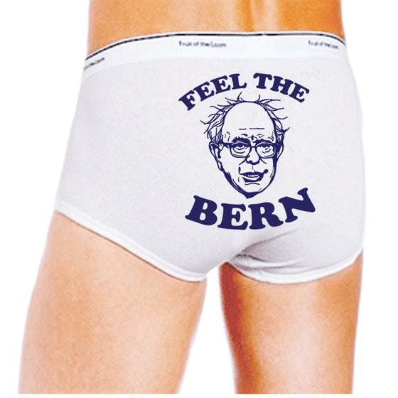 Bernie Sanders "Feel The Bern" Underpants
