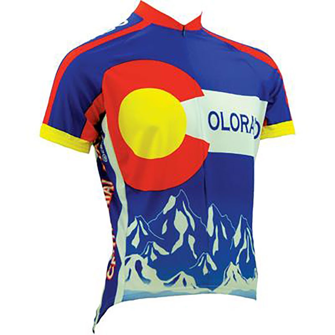 Customized San Francisco Short Sleeve Cycling Jersey for Men D02260520_37 / XXL