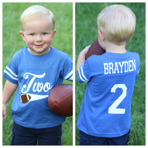 toddler boy football jersey