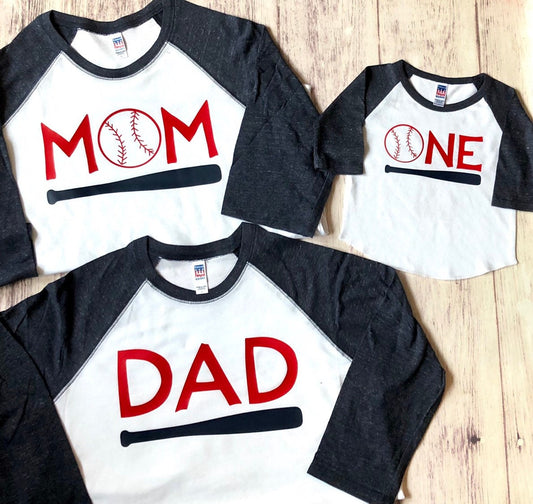 Rookie of the Year Step Mom Baseball Family Matching Shirt 